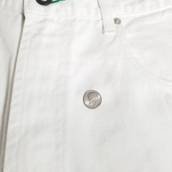 VTG Tommy Jeans Baggy Streetwear Big Flag Logo Denim Jean Shorts OG Y2K Skate 33 - Picture 11 of 15